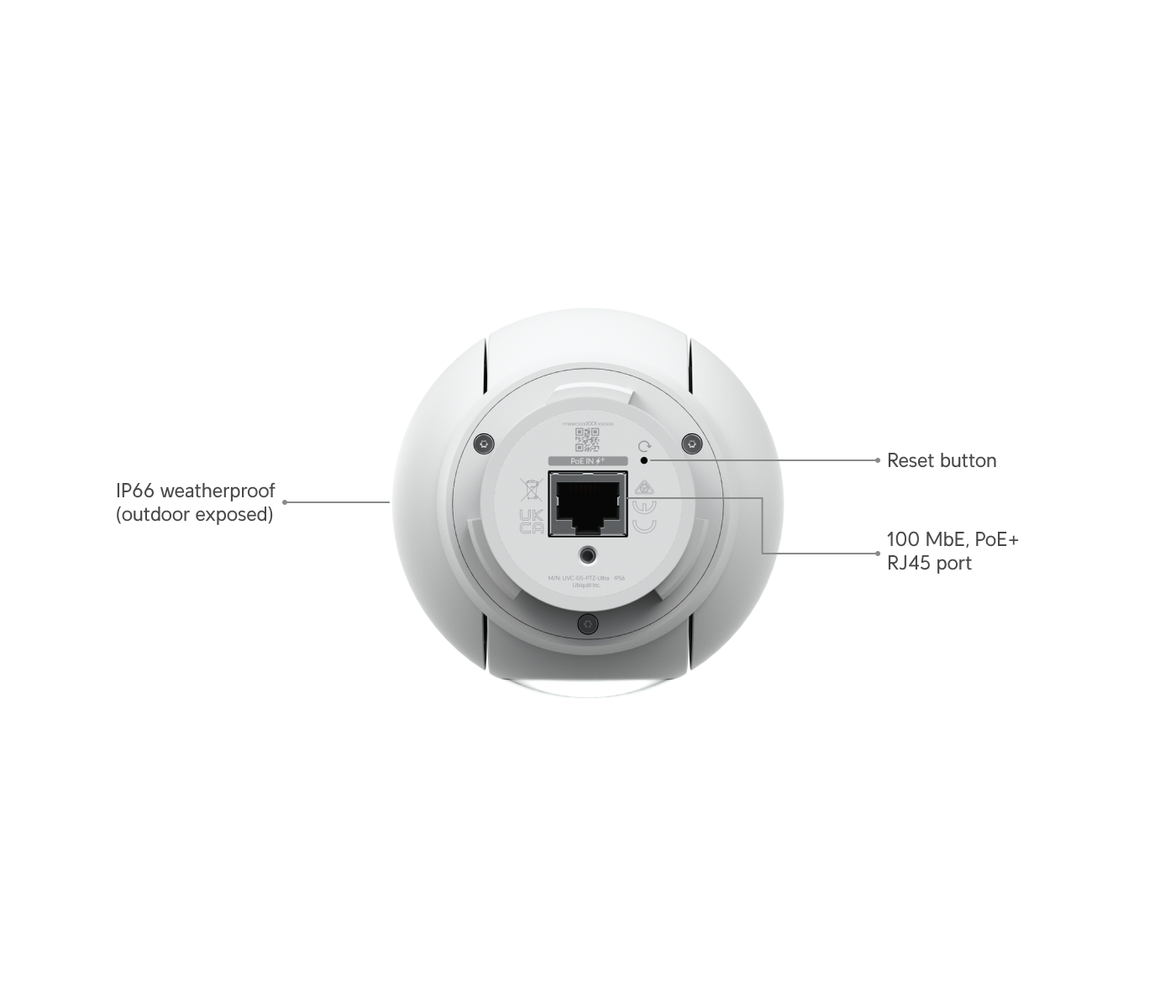 Ubiquiti UVC-G5-PTZ | G5 PTZ Camera | 2K | IP66 | 2x Optical – Black