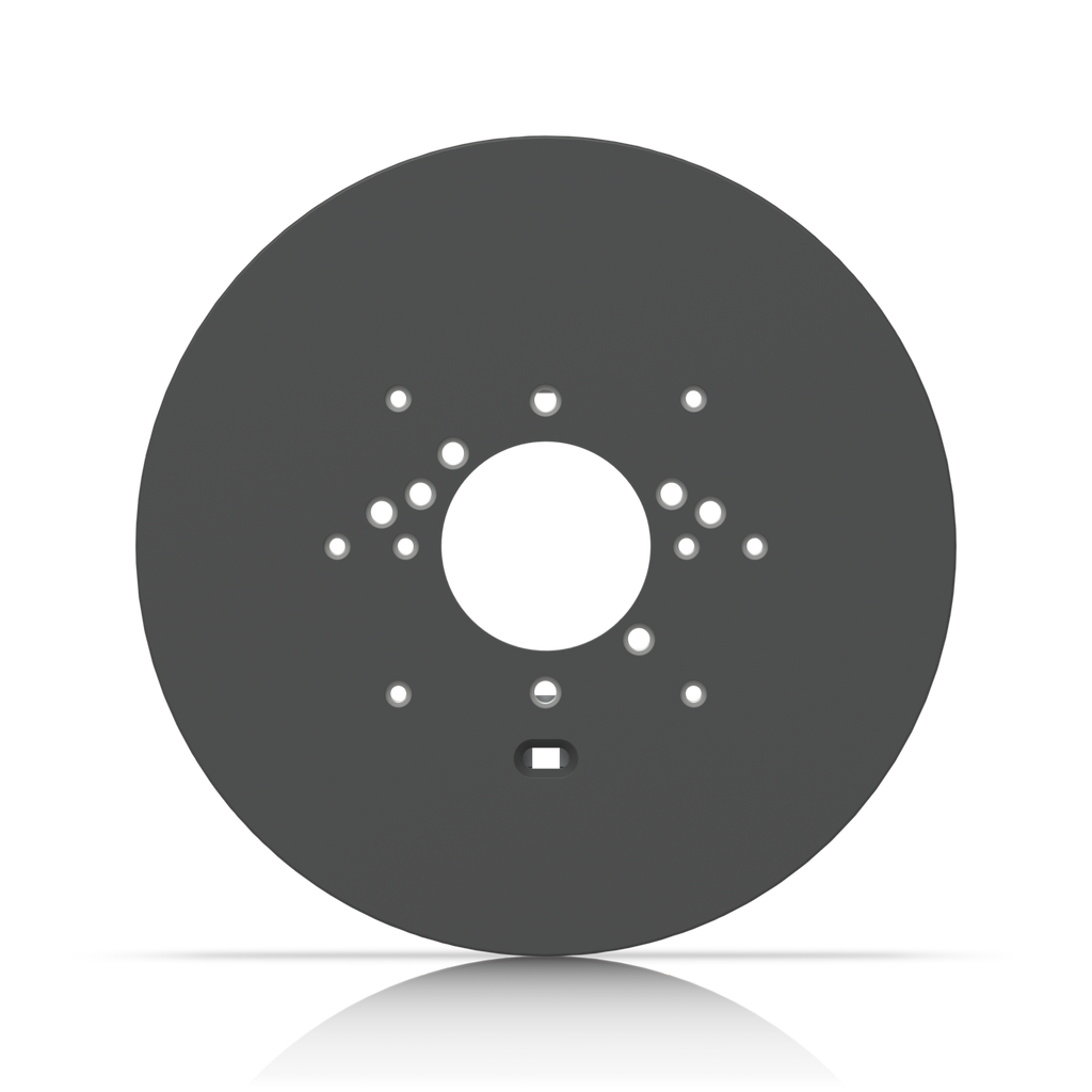 Ubiquiti UACC-GB-PLATE | Gang Blank Plate – Black