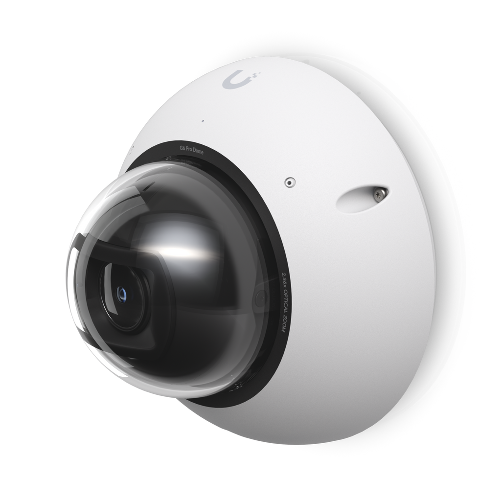 Ubiquiti UVC-G6-PRO-DOME | G6 Pro Dome Camera | 4K | IP66 | 2.36x… – White