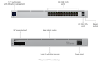 Ubiquiti USW-PRO-24 | UniFi Switch Pro 24 | 44 Gbps Switch – Default Title