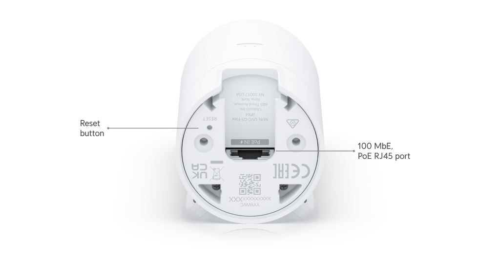 Ubiquiti UVC-G5-FLEX | G5 Flex Camera | 2K | IPX4 (While Covered)… – Default Title