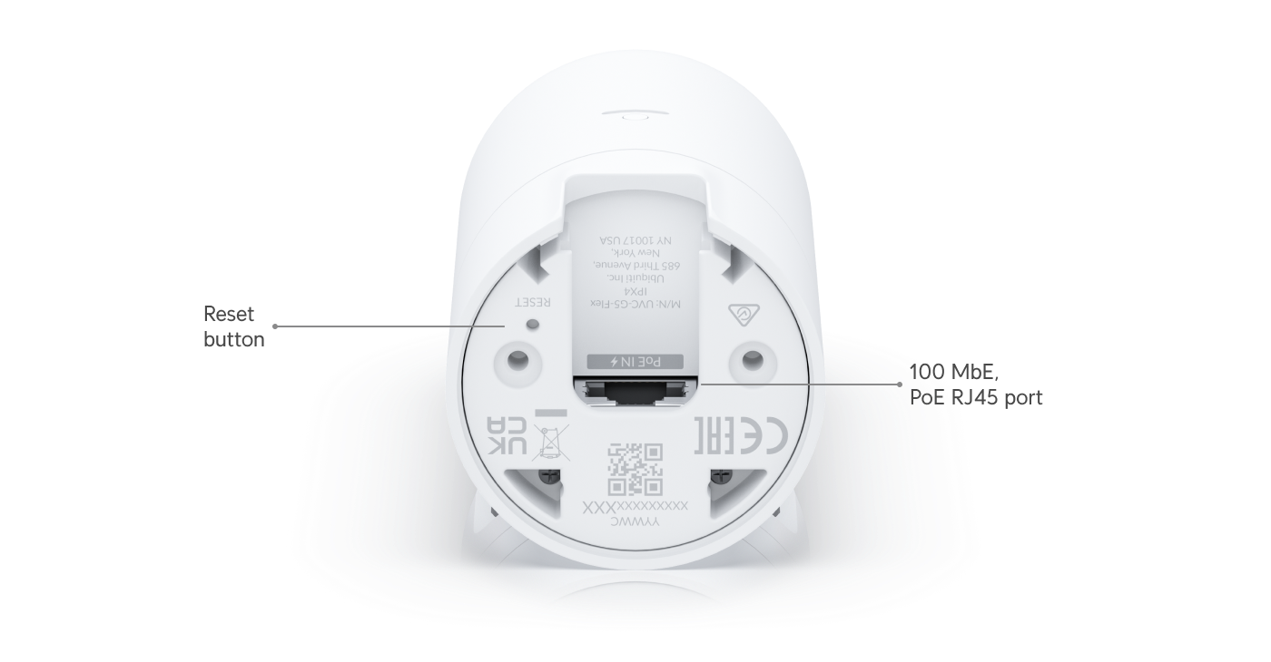 Ubiquiti UVC-G5-FLEX | G5 Flex Camera | 2K | IPX4 (While Covered)… – Default Title