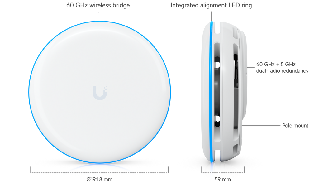 Ubiquiti UBB-XG | UniFi Building‑to‑Building Bridge XG – Default Title