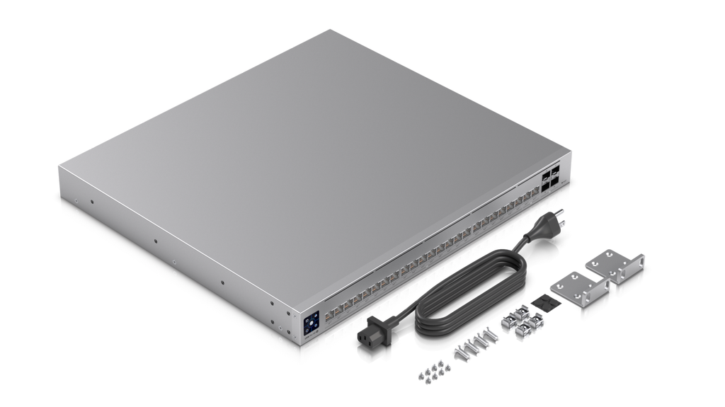 Ubiquiti USW-PRO-HD-24-POE | UniFi Pro HD 24 PoE Switch | 115 Gbps… – Default Title