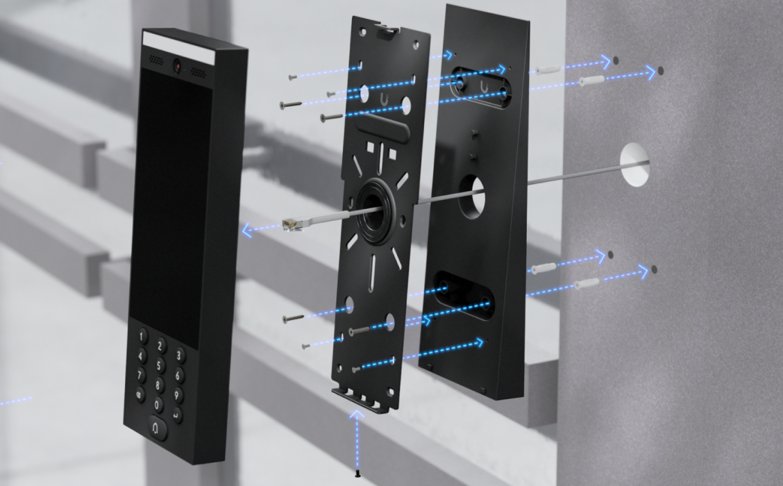 Ubiquiti UAC-INTERCOM-SAM | Intercom Surface Angle Mount – Default Title