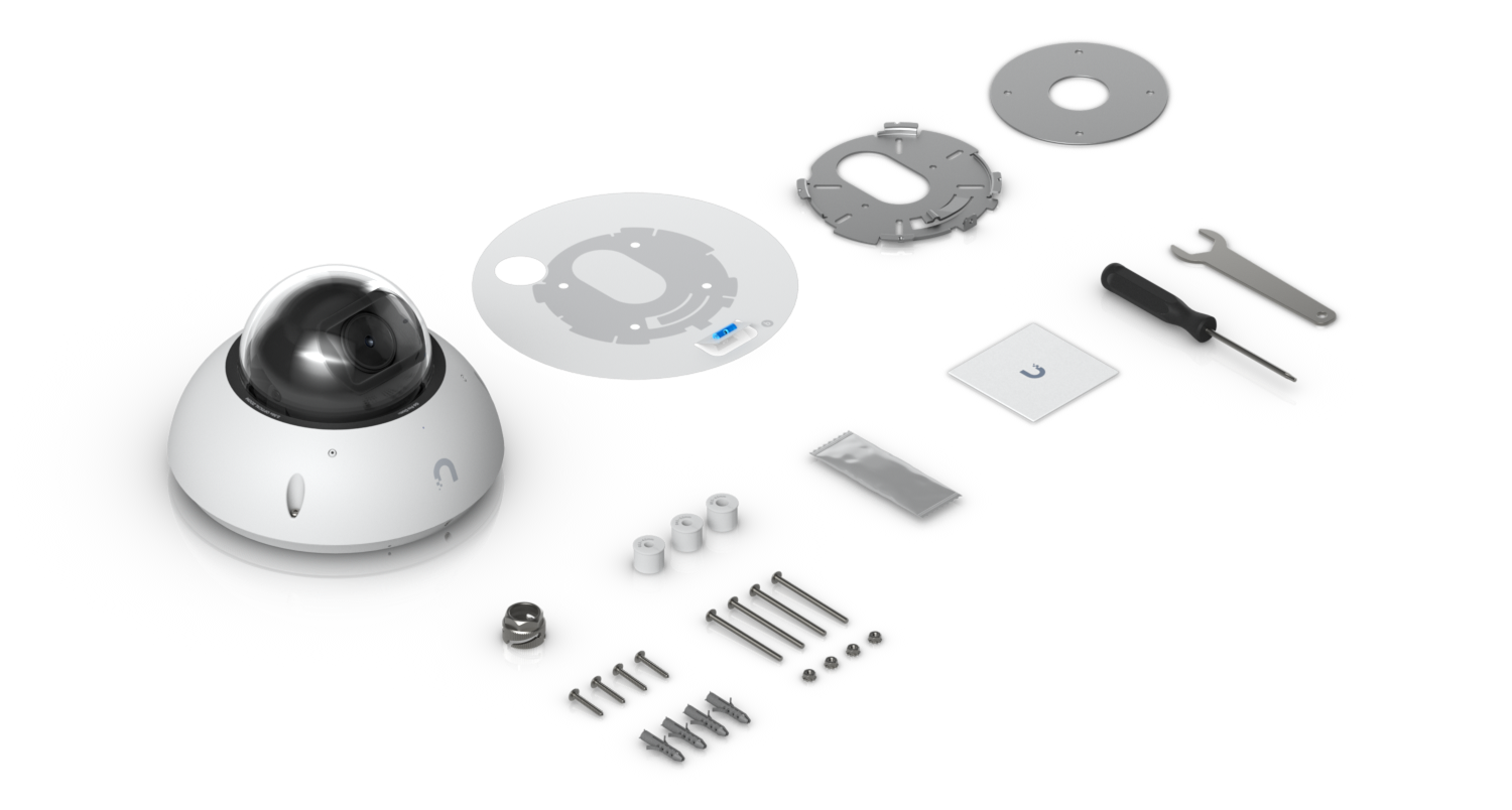 Ubiquiti UVC-G6-PRO-DOME | G6 Pro Dome Camera | 4K | IP66 | 2.36x… – White