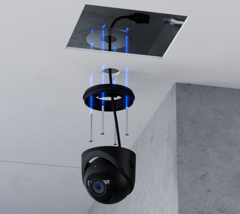 Ubiquiti UVC-G6-TURRET | G6 Turret Camera | 4K | IP66 | PoE – White