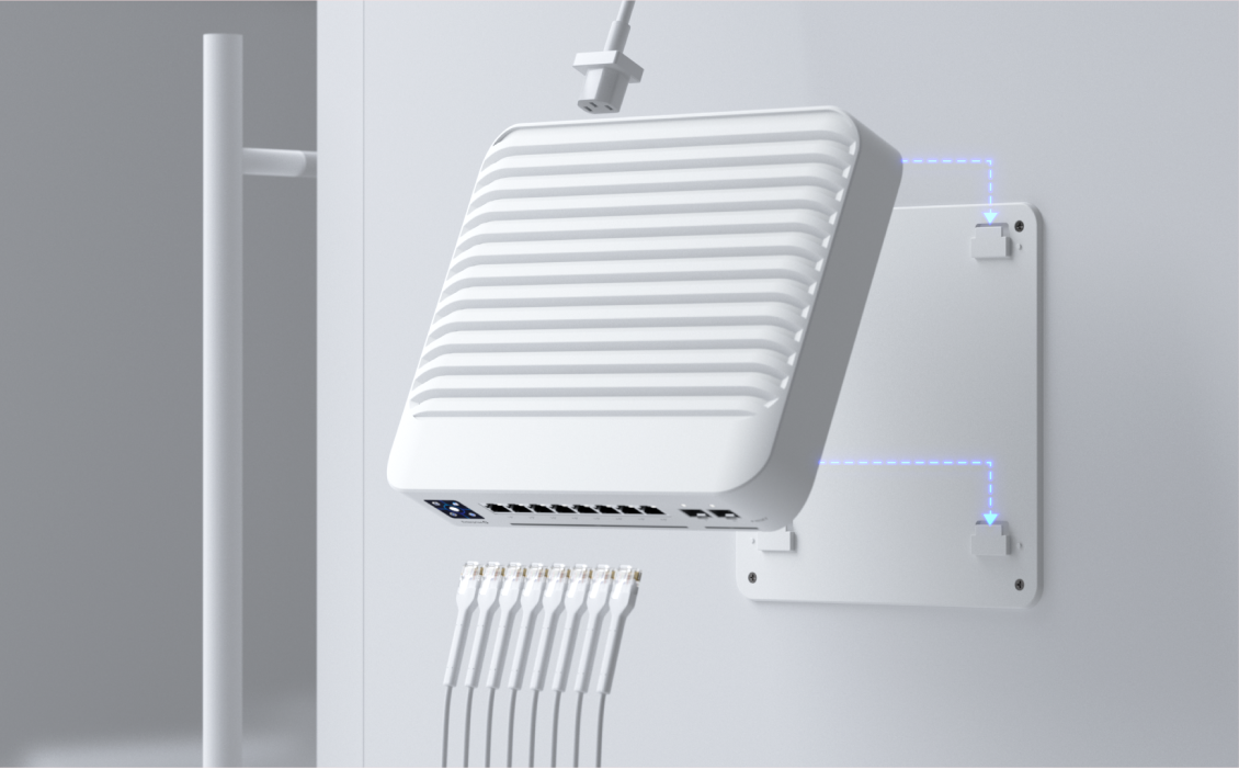 Ubiquiti USW-ENT-8-POE | UniFi Enterprise 8 PoE | 40 Gbps Switch – Default Title