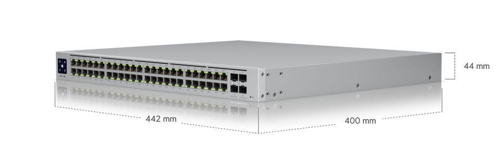 Ubiquiti USW-PRO-48-POE | UniFi Switch Pro 48 PoE | 88 Gbps Switch – Default Title