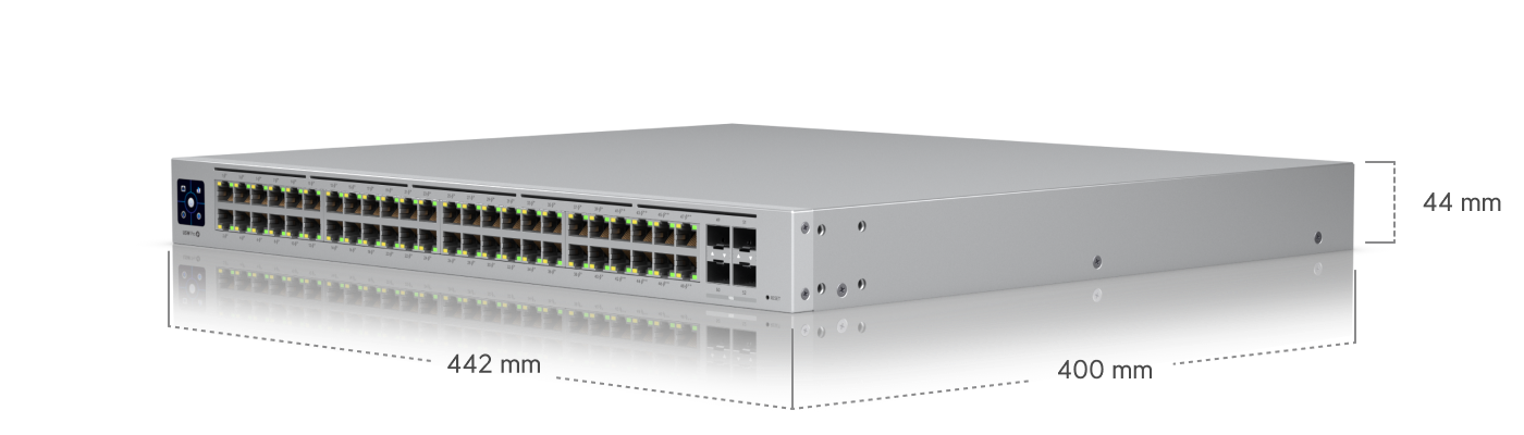 Ubiquiti USW-PRO-48-POE | UniFi Switch Pro 48 PoE | 88 Gbps Switch – Default Title