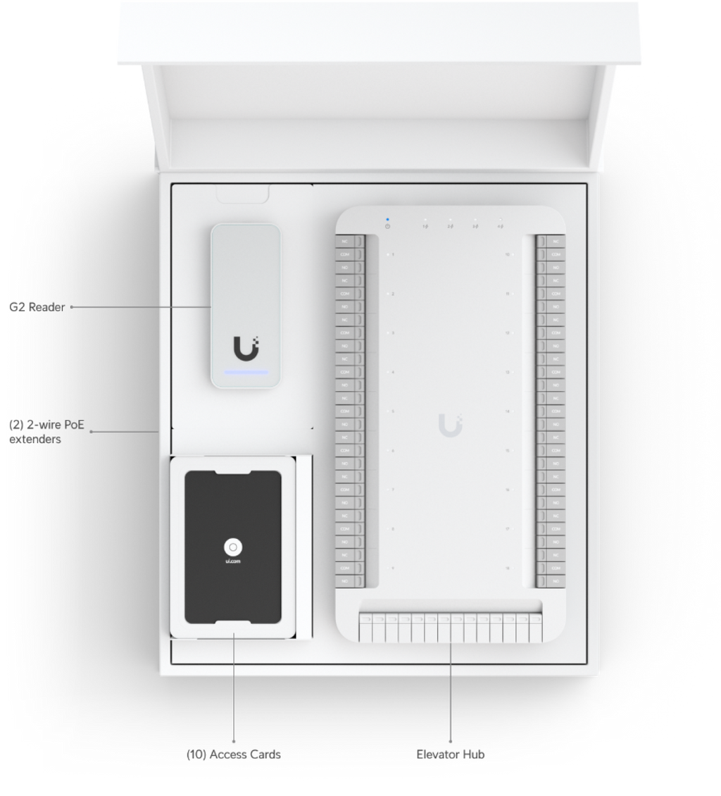 Ubiquiti UA-SK-ELEVATOR | UniFi Access Elevator Starter Kit – Default Title