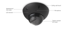 Ubiquiti UVC-G6-PRO-DOME | G6 Pro Dome Camera | 4K | IP66 | 2.36x… – White