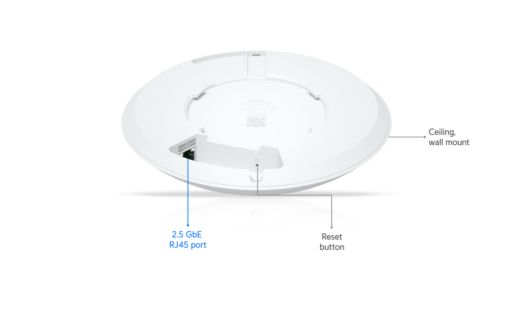Ubiquiti U7-LR | UniFi U7 Long‑Range | WiFi 7 | 2.5 GbE | PoE – Default Title