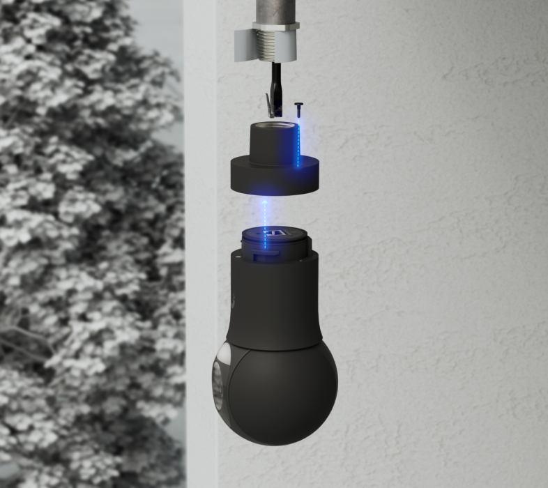 Ubiquiti UACC-G5-PTZ-PM | G5 PTZ Pole Mount – Black