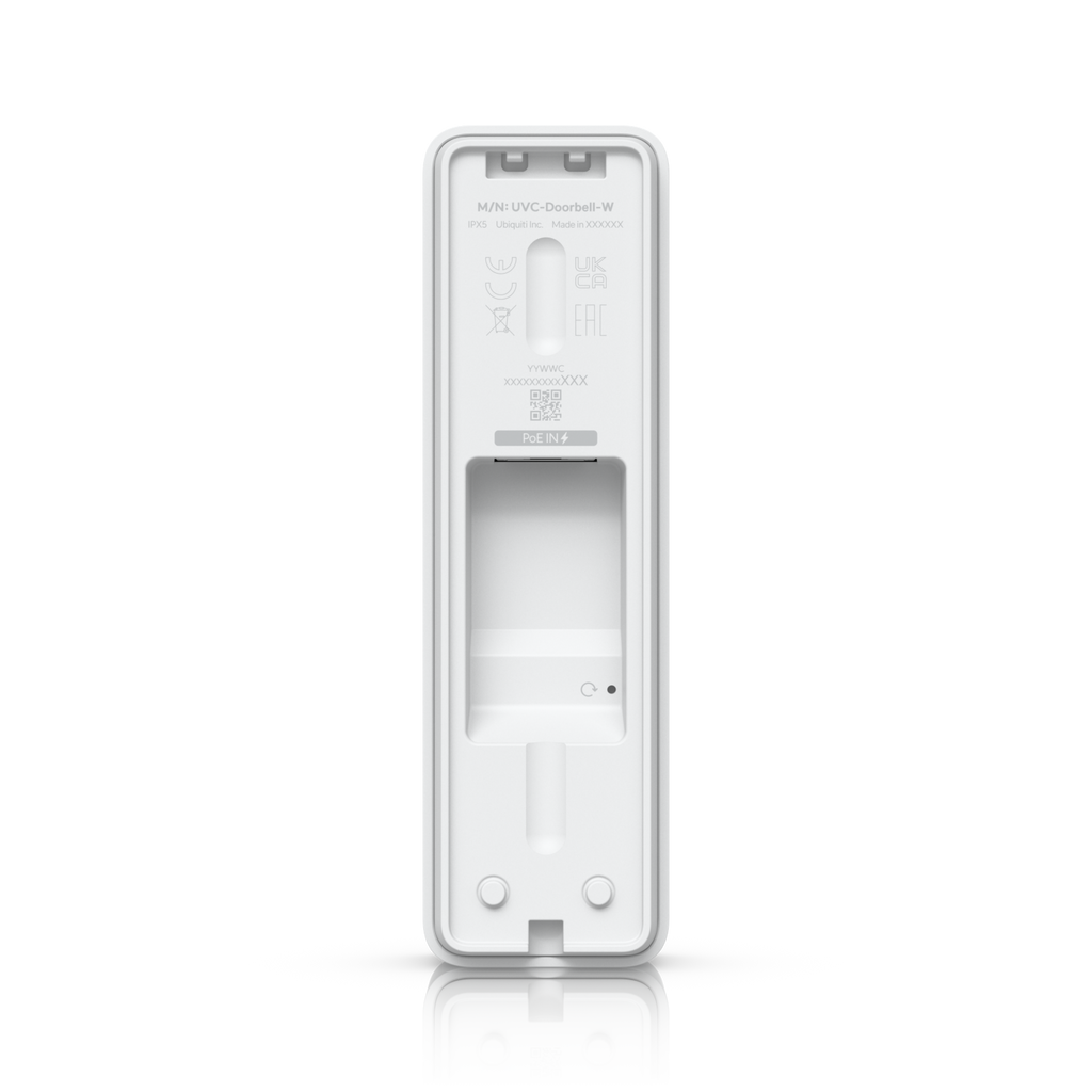 Ubiquiti UVC-DOORBELL-LITE | Doorbell Lite | 5MP | IPX5 | PoE – White
