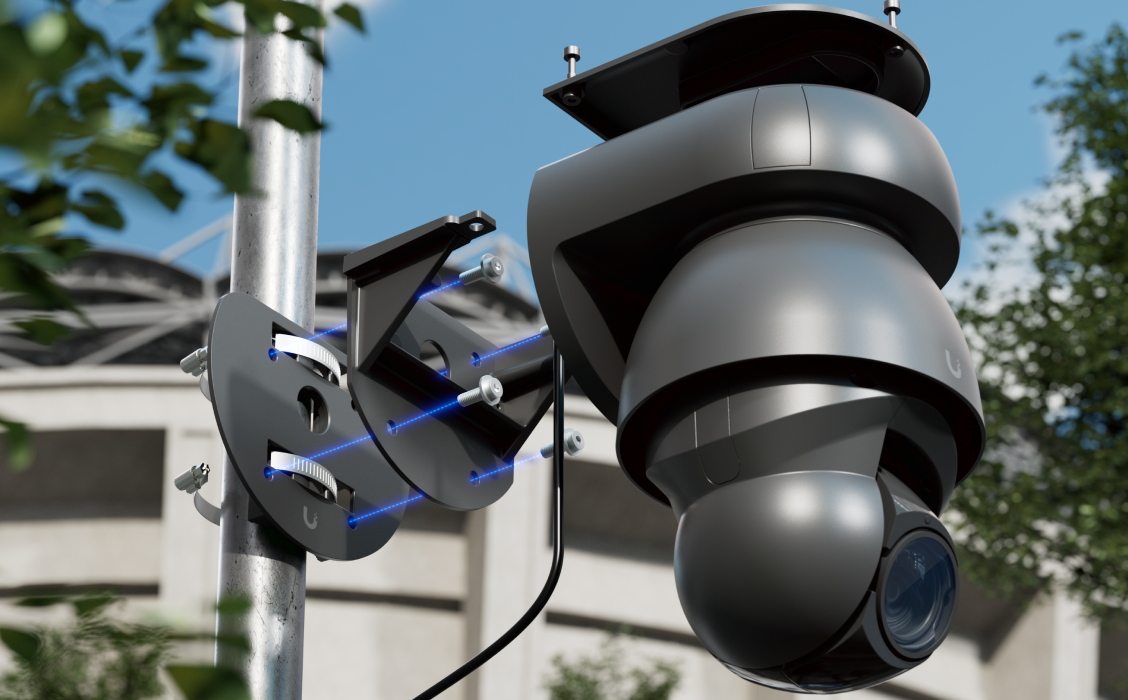 Ubiquiti UVC-AI-PTZ | AI PTZ Camera | 4K | IP66 | 22x Optical – White
