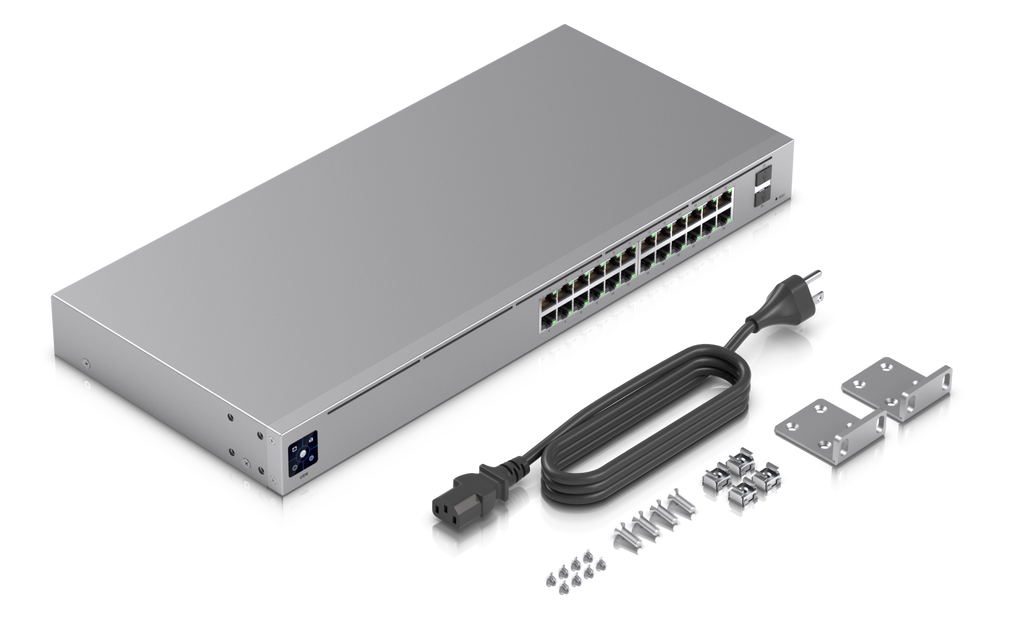 Ubiquiti USW-24 | UniFi Switch 24 | 26 Gbps Switch – Default Title